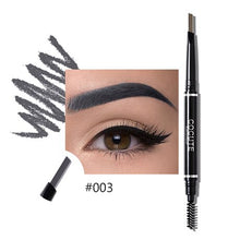 Load image into Gallery viewer, 2020 New Brand 4 Color Double-end 2 In 1 Waterproof Longlasting Dark Brown Eyebrow Pencil Make up Accessories