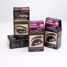 Load image into Gallery viewer, Proseries  Ryana Henna Eyebrow Eyelashes Cream Professional Natural Plant Color Tint Kit Set Dye Brown Black Graphite Easy Dye
