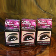 Load image into Gallery viewer, 5PCS wholesale Ryana Henna Eyebrow Eyelashes Cream Professional Natural Plant Color Tint Kit Set Dye Brown Black Easy Dye
